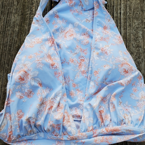 WeWoreWhat Brooklyn Halter One-Piece Swimsuit - Picture 8 of 14